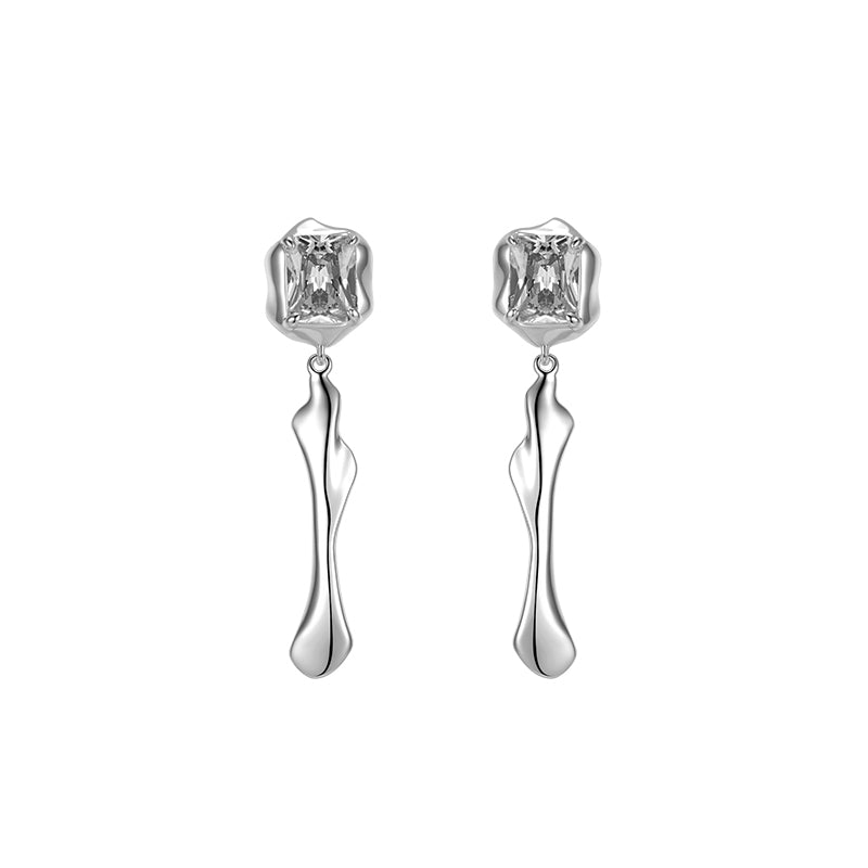 Ice Melting Flow Earrings