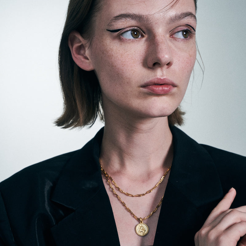 Twelve Constellation Series Constellation Image Necklace