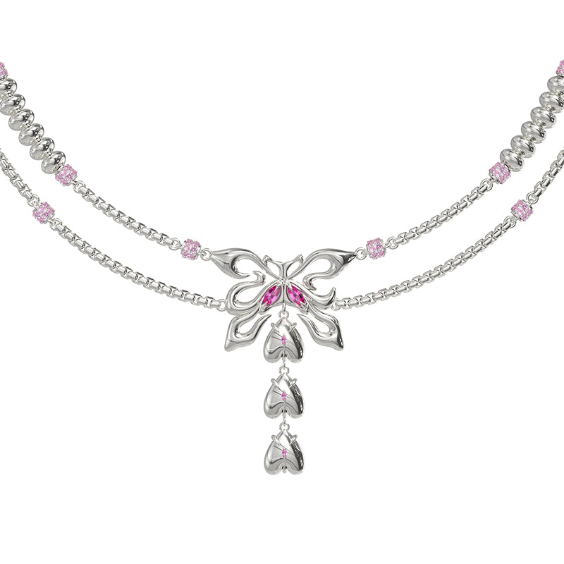 Fluttering butterfly Necklace