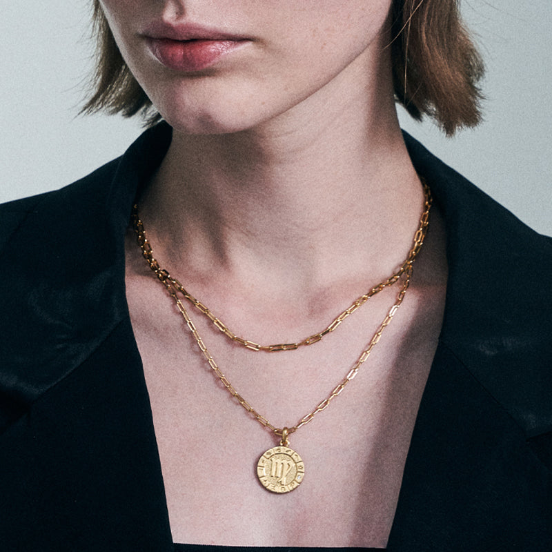 Collier de symboles de constellation de la série Douze Constellations