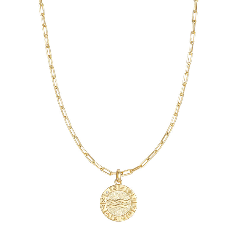 Collier de symboles de constellation de la série Douze Constellations