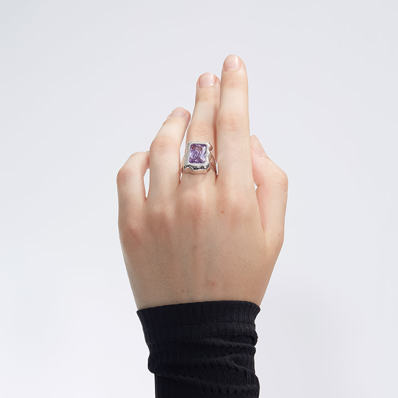 Purple Gem Ring