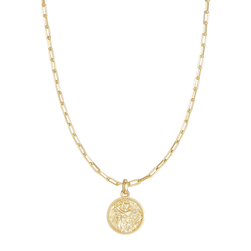 Twelve Constellation Series Constellation Image Necklace