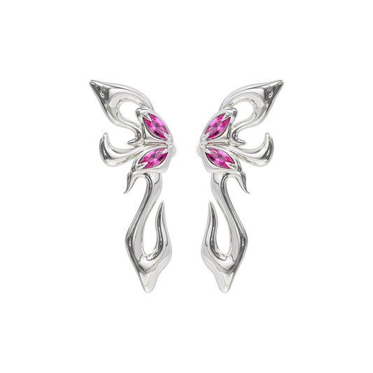 Butterfly wing earrings