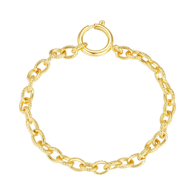Pattern chain bracelet