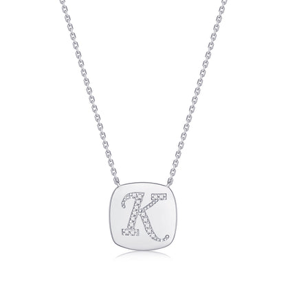 Letter series necklace