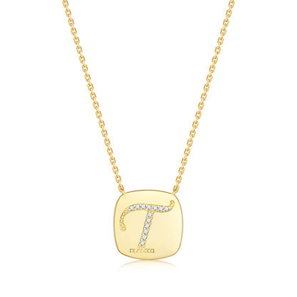 Letter series necklace