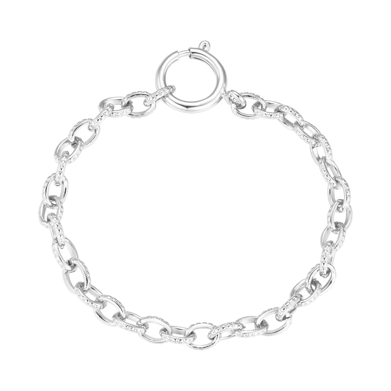 Pattern chain bracelet