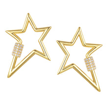 Load image into Gallery viewer, Star earrings
