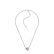 Load image into Gallery viewer, Irregular diamond necklace with a small chain
