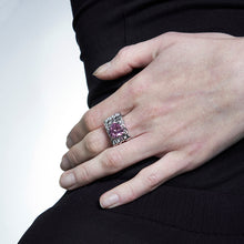 Load image into Gallery viewer, Overflowing love Gem ring

