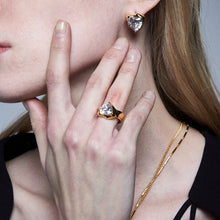 Load image into Gallery viewer, Melting Heart Ring

