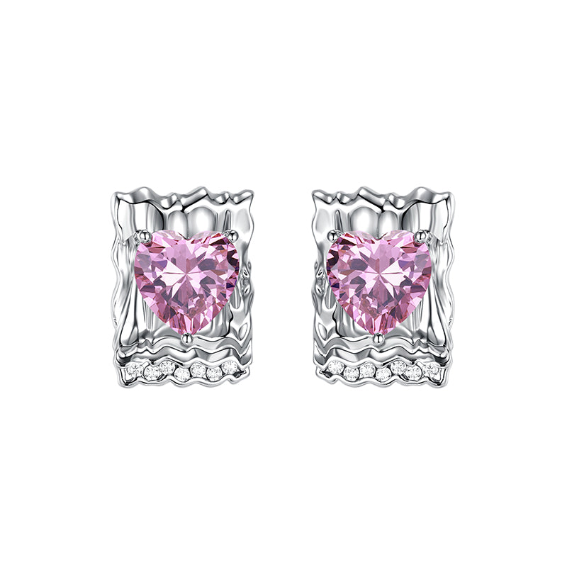 Overflowing love jewel earrings