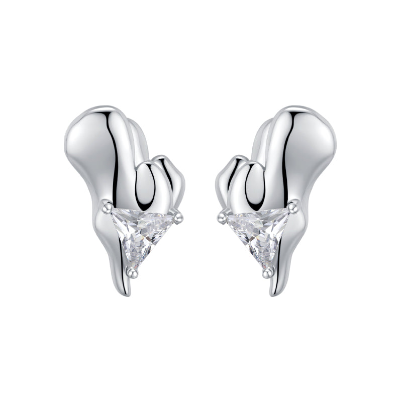 Double Vision Gemstones Earrings