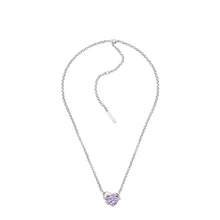 Load image into Gallery viewer, Irregular diamond necklace with a small chain
