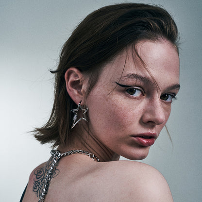 Boucles d'oreilles étoiles