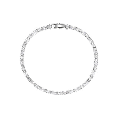 Crystal diamond bracelet