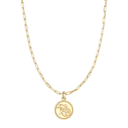 Twelve Constellation Series Constellation Image Necklace