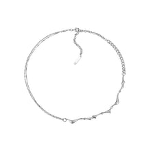 Load image into Gallery viewer, Disordered serrated asymmetric necklace
