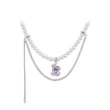 Load image into Gallery viewer, Cuboid Pearl Necklaces

