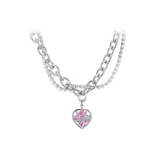 Load image into Gallery viewer, Wrapped in a love-gem-zircon necklace

