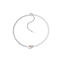 Load image into Gallery viewer, Drainage area Gemstones  Asymmetry Pearls Necklaces
