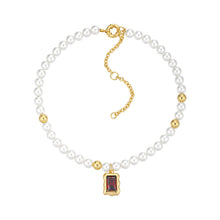 Load image into Gallery viewer, Baguette Pendant Necklace
