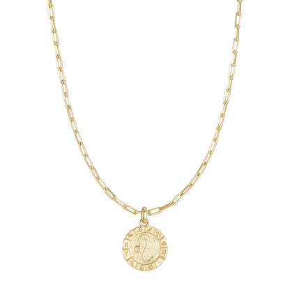 Collier de symboles de constellation de la série Douze Constellations