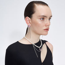 Load image into Gallery viewer, Cuboid Pearl Necklaces
