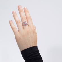 Load image into Gallery viewer, Braiding Love Gems Chain Open Ring
