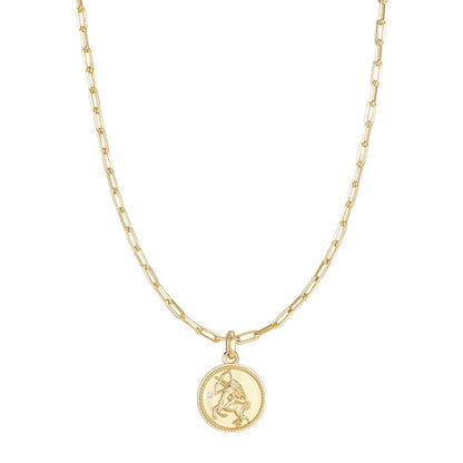 Twelve Constellation Series Constellation Image Necklace