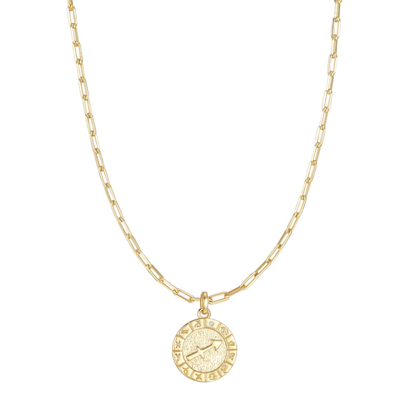 Collier de symboles de constellation de la série Douze Constellations
