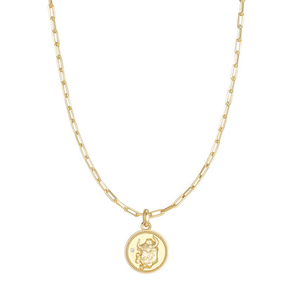 Twelve Constellation Series Constellation Image Necklace