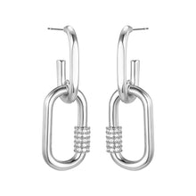 Load image into Gallery viewer, Shining round stud earrings
