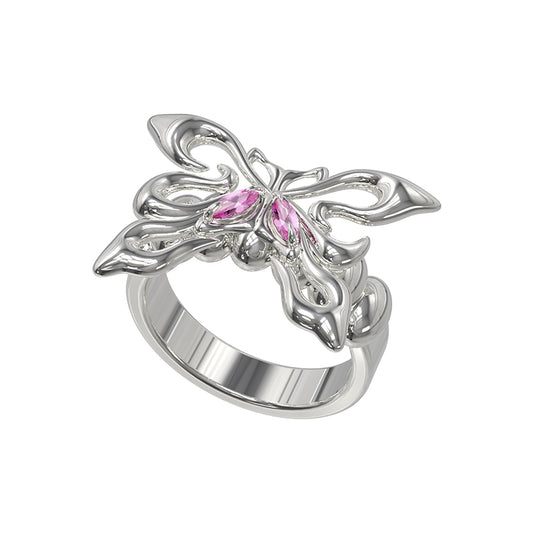 A Fluttering Butterfly Ring